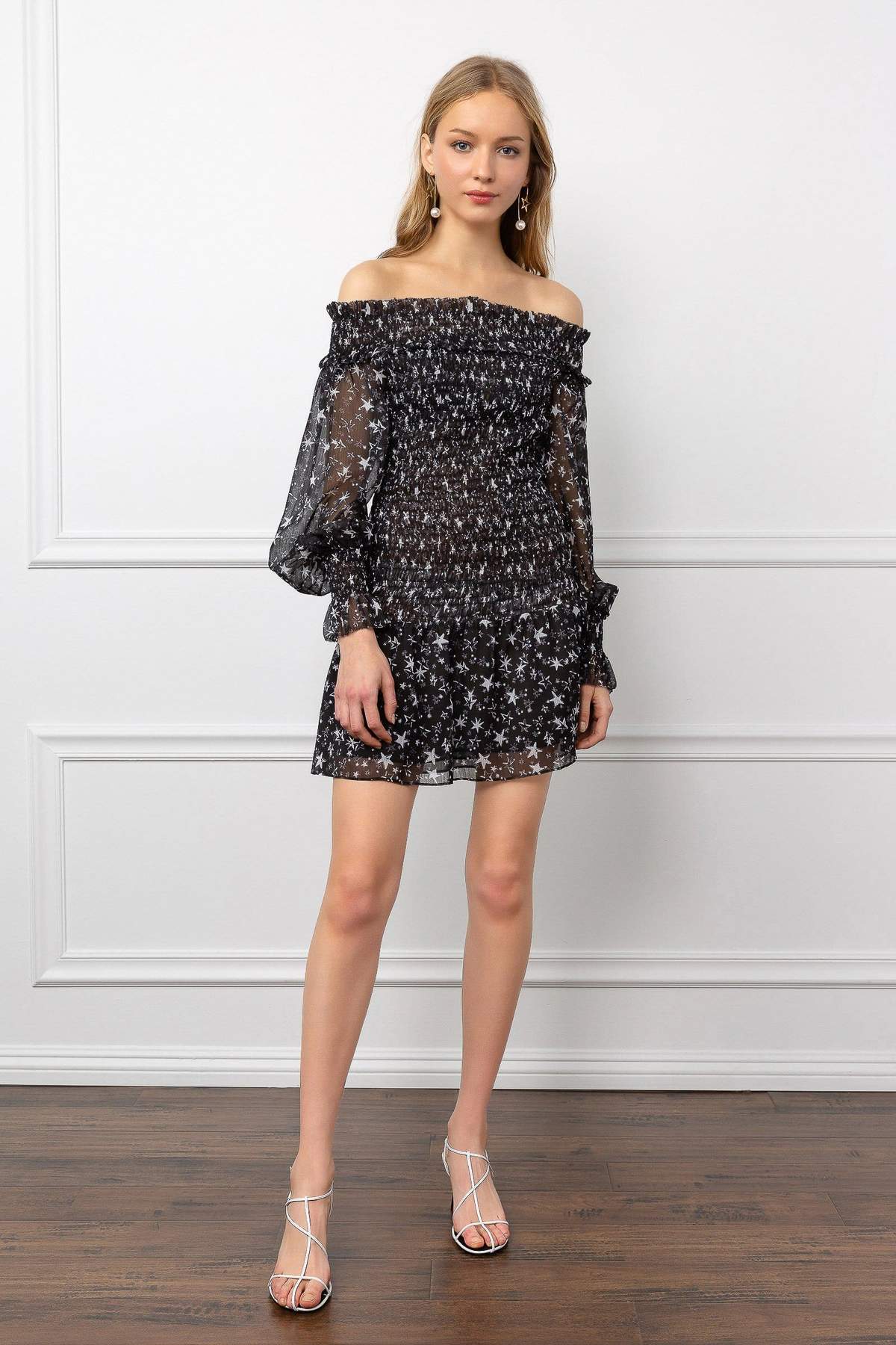 REESE RUFFLE DRESS
