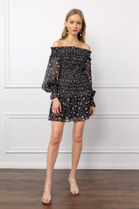 REESE RUFFLE DRESS